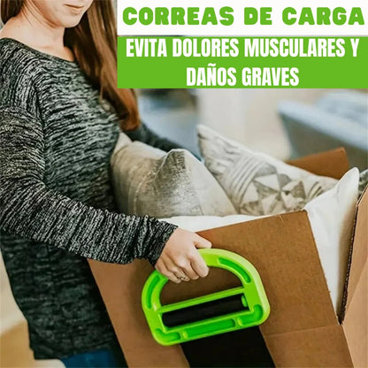 Correas de carga - Levanta hasta 300 kilos sin esfuerzo