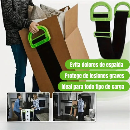 Correas de carga - Levanta hasta 300 kilos sin esfuerzo