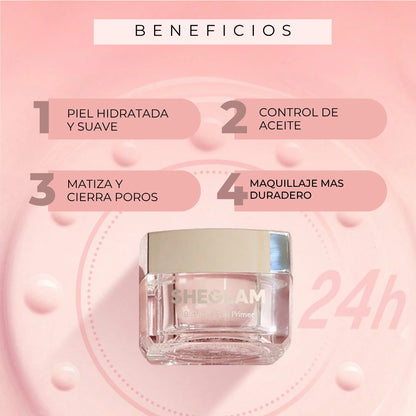 Prebase Mate SHEGLAM Maquillaje Todo el Día